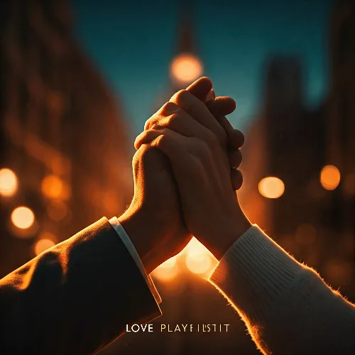 دو دست در هم گره خورده در نور شب، کافه ترانه، آهنگ عاشقانه